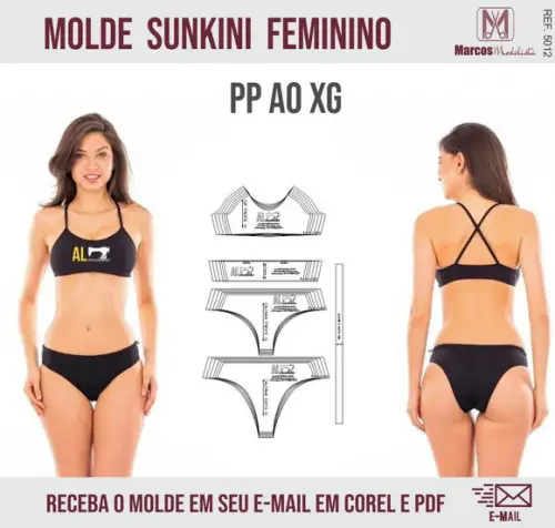 Molde Modelagem Sunkini 5012