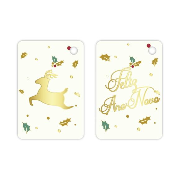 25 Tags Personalizada Feliz Natal N10
