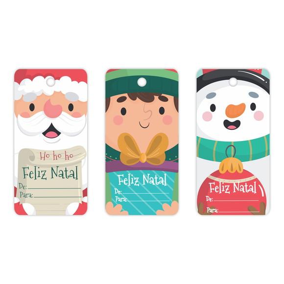 27 Tags Feliz Natal - Natalina N15