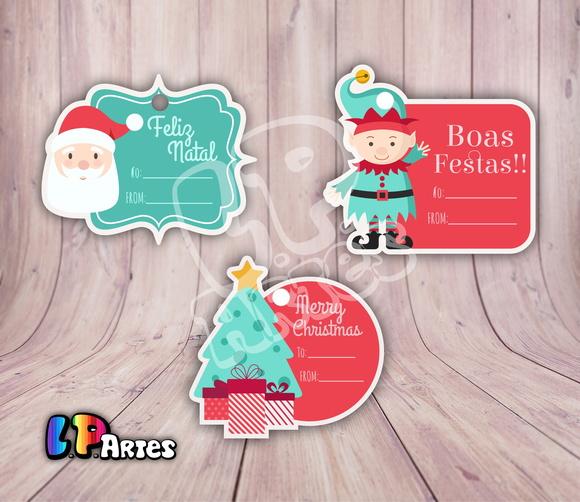 40 Tags Natalina Feliz Natal N05