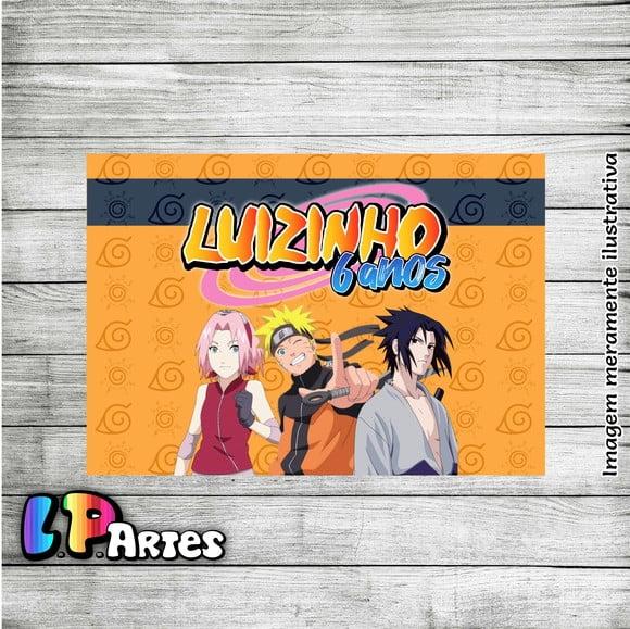 Adesivo 10x15 - Naruto