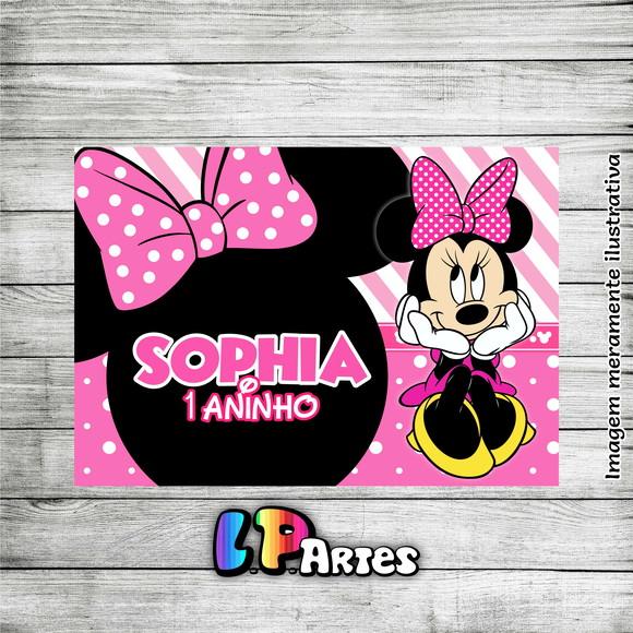 Adesivo 10x15 - Minnie Rosa