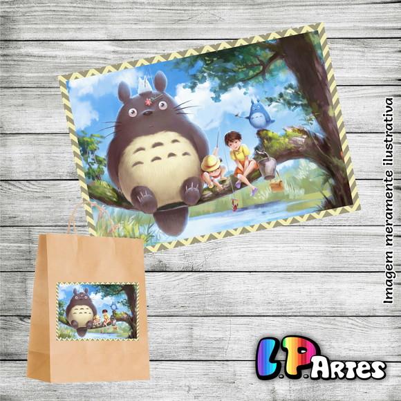 Adesivo 10x15 - Totoro