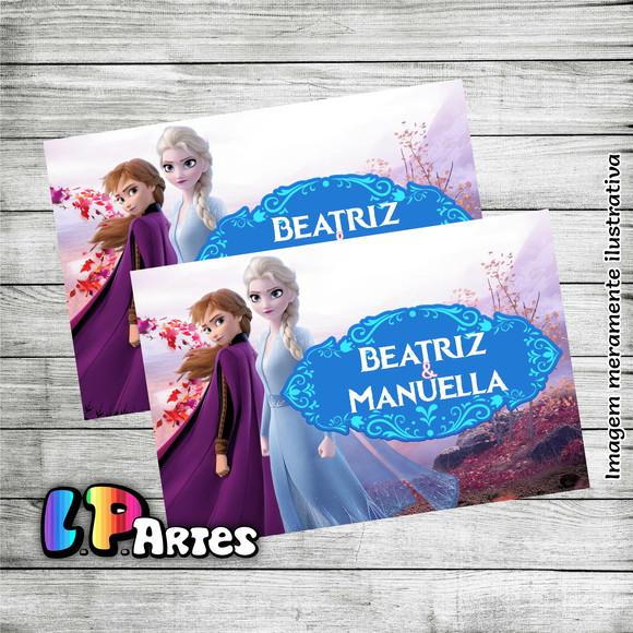 Adesivo 10x7 - Frozen 2