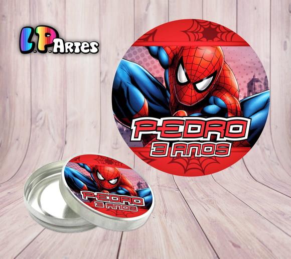 Adesivo 5x5 Homem Aranha