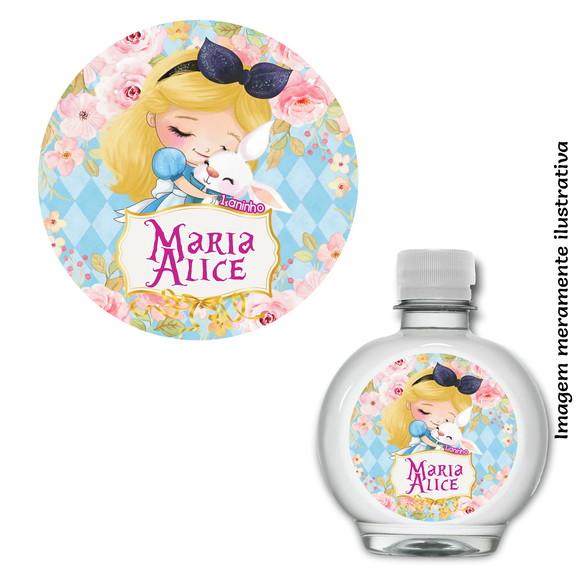 Adesivo Água Ouro - Alice no País das Maravilhas