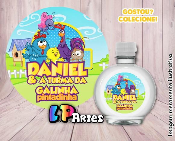 Adesivo Água Ouro Fino - Galinha Pintadinha