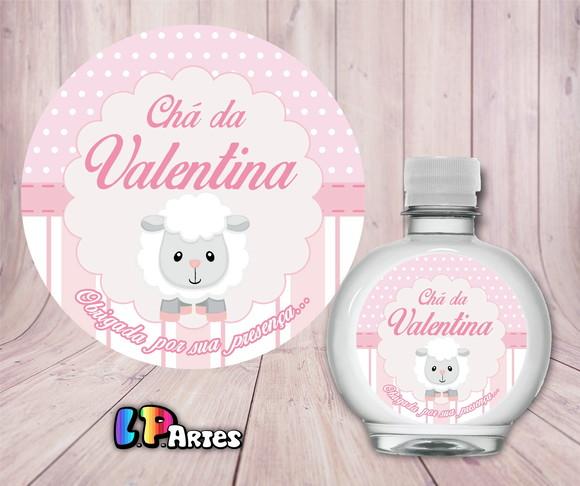 Adesivo Água Ouro Fino - Ovelhinha Rosa