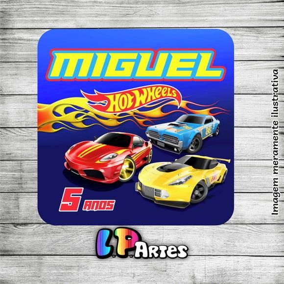 Adesivo Caixa Acrílica - Hot Wheels