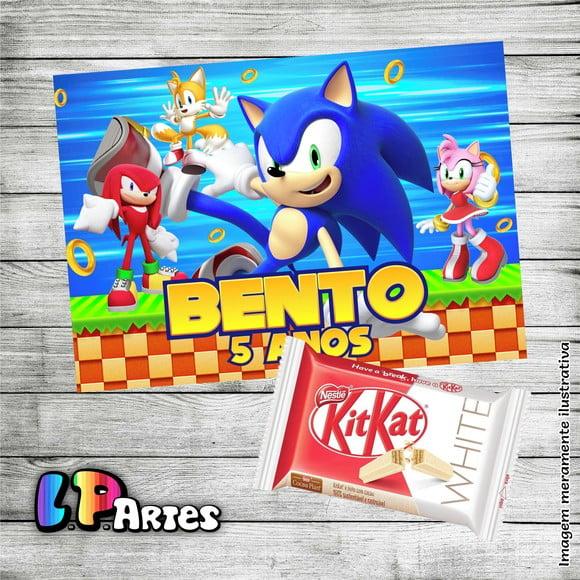 Adesivo Chocolate Kit Kat - Sonic