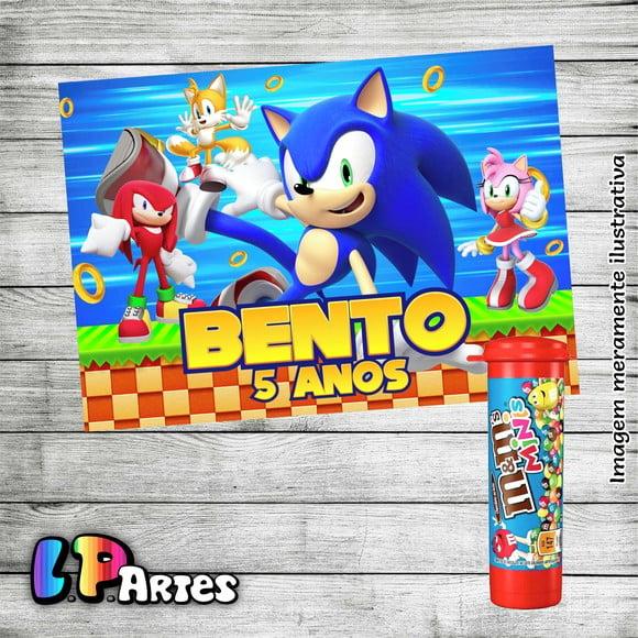 Adesivo Chocolate M&m's - Sonic