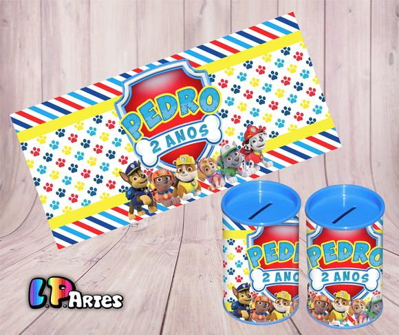 Adesivo Cofre Patrulha Canina