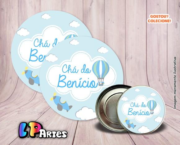 Adesivo de Latinha - Balão, Pipa, Avião.