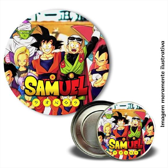 Adesivo de Latinha - Dragon Ball Z