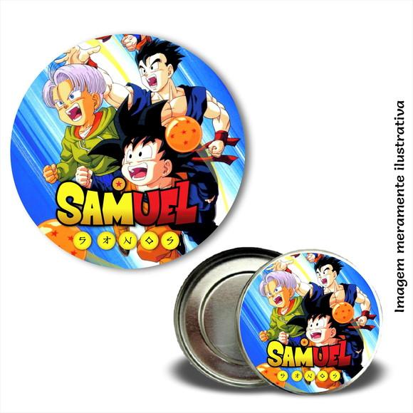 Adesivo de Latinha - Dragon Ball Z Goku