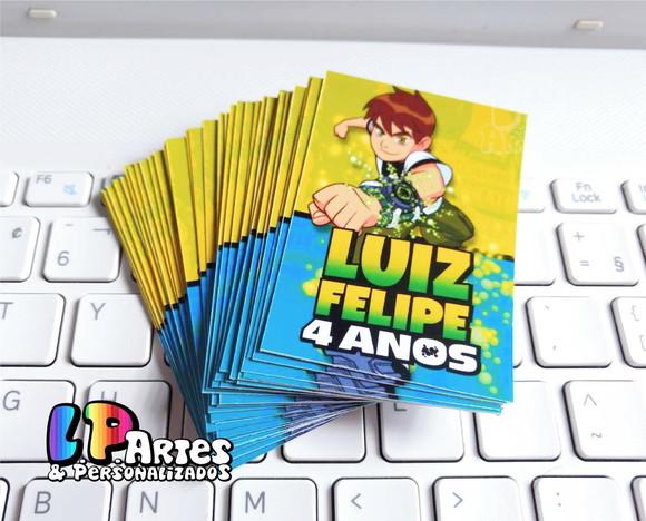 Adesivo de Tubete Ben 10