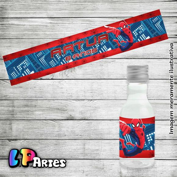 Adesivo Garrafinha - Homem Aranha