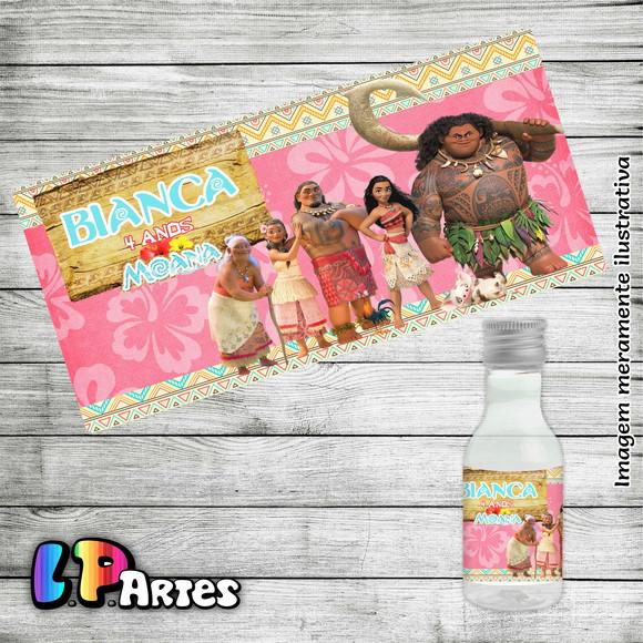 Adesivo Garrafinha - Moana