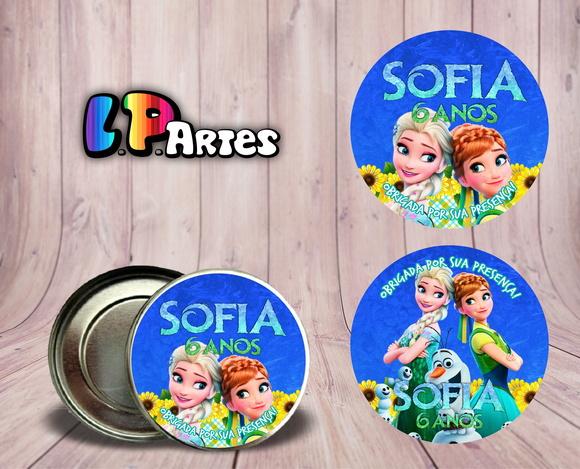 Adesivo Latinha - Frozen Fever