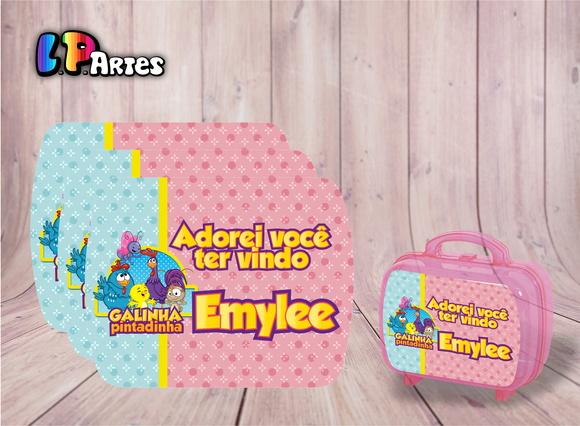 Adesivo Maleta Galinha Pintadinha P