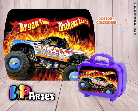Adesivo Maletinha Acrílica G - Hot Wheels