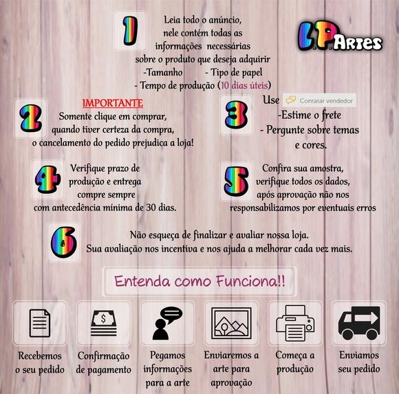 Adesivo Maletinha Acrílica P - Patrulha Canina