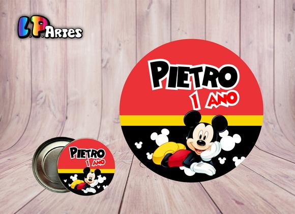 Adesivo Mickey Mouse Deitado