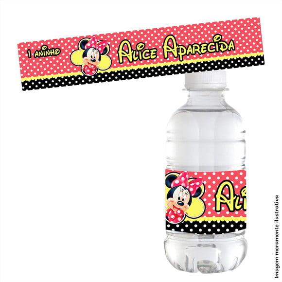 Adesivo para Água Minnie Vermelha