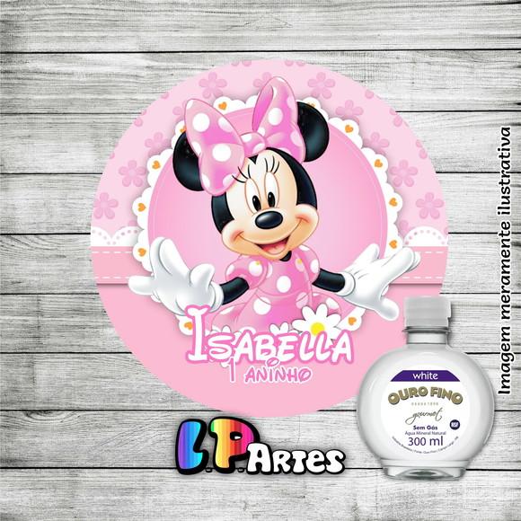 Adesivo para Água Minnie Rosa