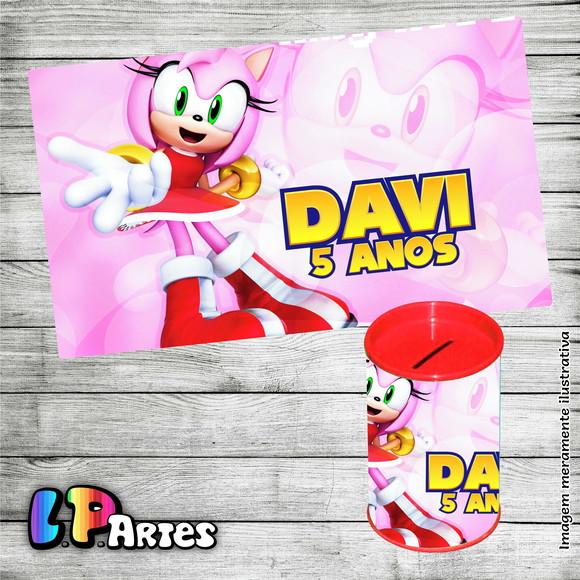 Adesivo para Cofre - Amy Rose