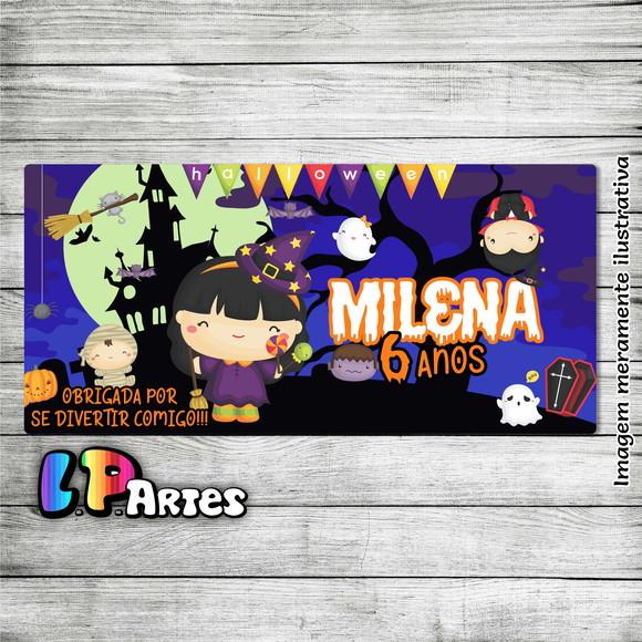 Adesivo para Cofre Halloween