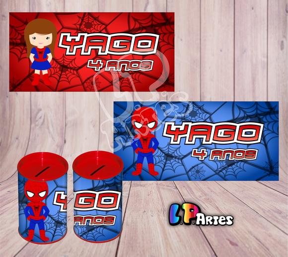 Adesivo para Cofre Homem Aranha