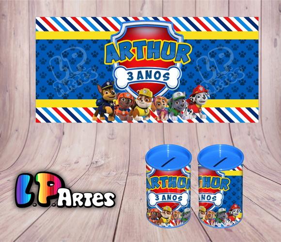 Adesivo para Cofre Patrulha Canina