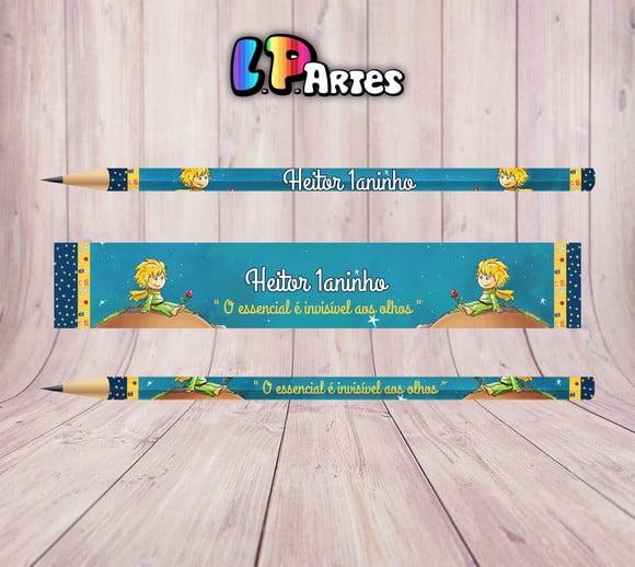 Adesivo para Lápis - o Pequeno Príncipe.