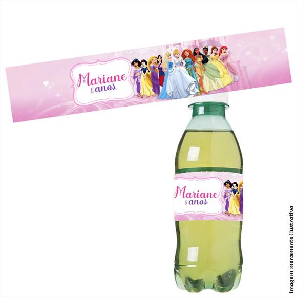 Adesivo para Refrigerante - Princesas
