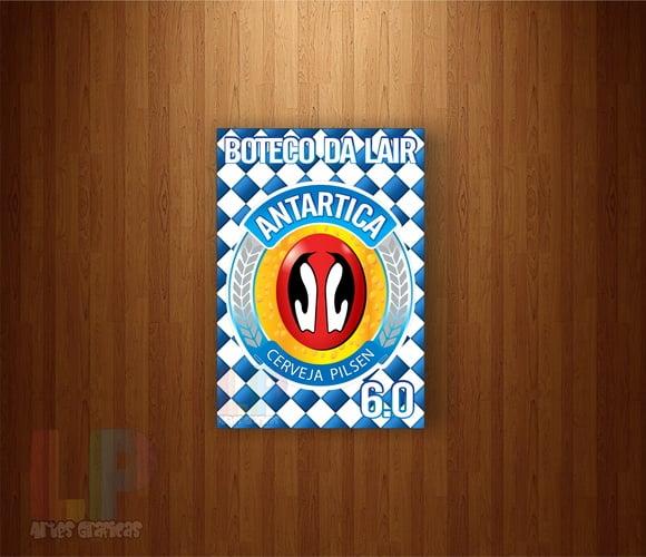 Adesivo para Tubete -bar ou Boteco Antar
