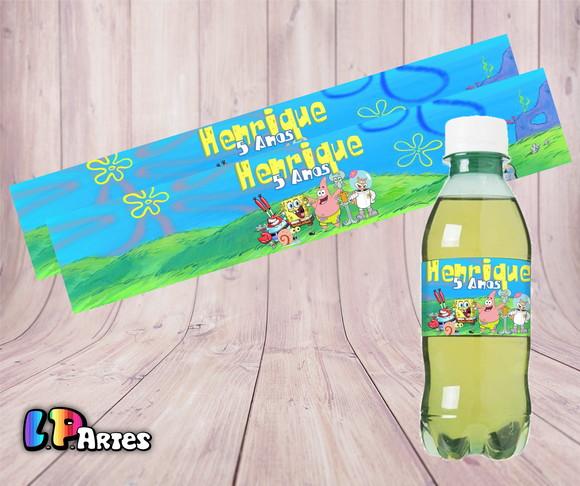 Adesivo Refrigerante - Bob Esponja