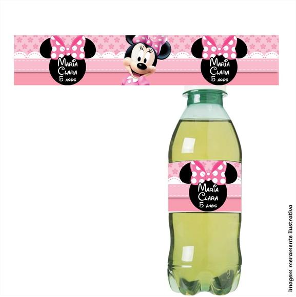 Adesivo Refrigerante - Minnie Rosa