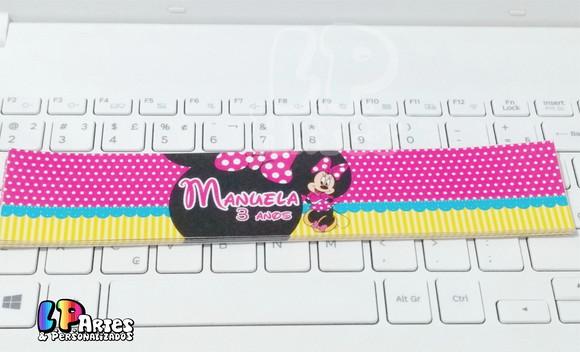 Adesivo Refrigerante - Minnie Rosa