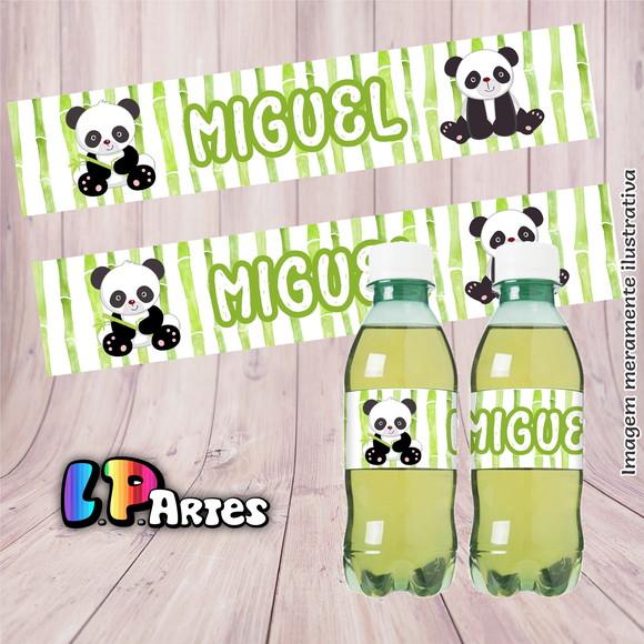 Adesivo Refrigerante - Panda Menino