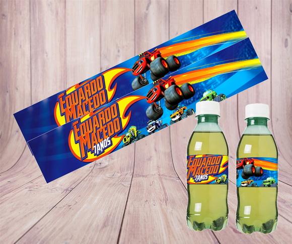 Adesivo Refrigerante Blaze Monster Machine