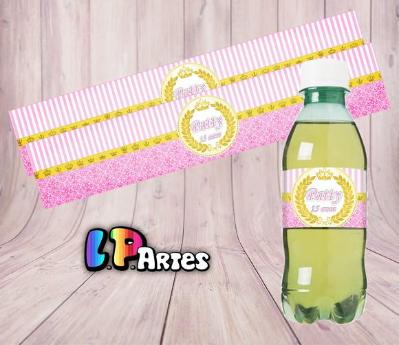 Adesivo Refrigerante Realeza Rosa