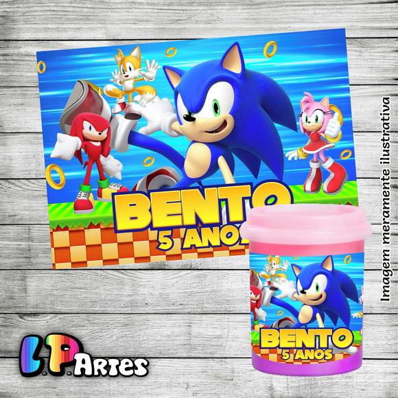 Adesivo Slime - Sonic