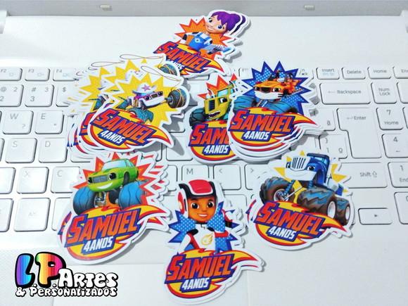 Aplique Blaze Monster Machine