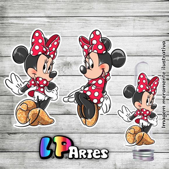 Aplique Minnie Vermelha
