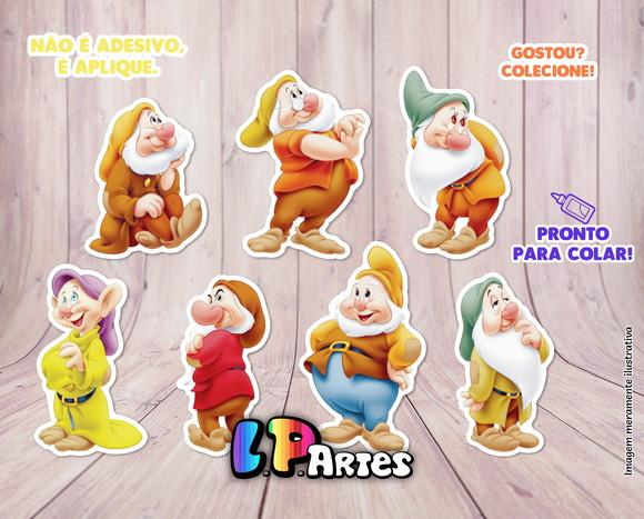 Aplique Sete Anões