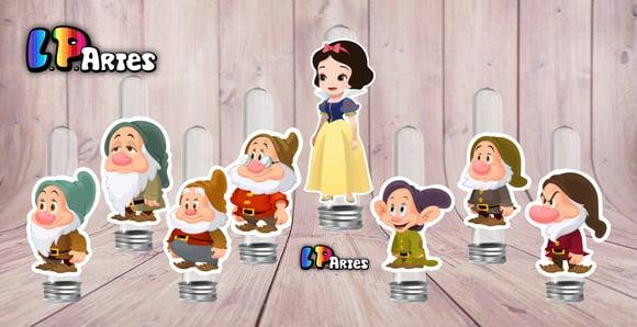 Aplique Sete Anões Branca de Neve