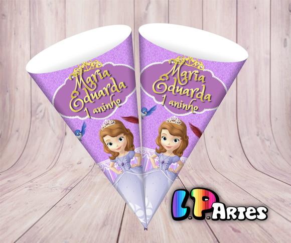 Cone Personalizado - Princesa Sofia