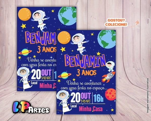 Convite Digital - O Show da Luna Astronauta