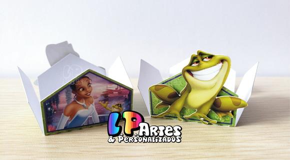 Forminha para Doce - a Princesa e o Sapo